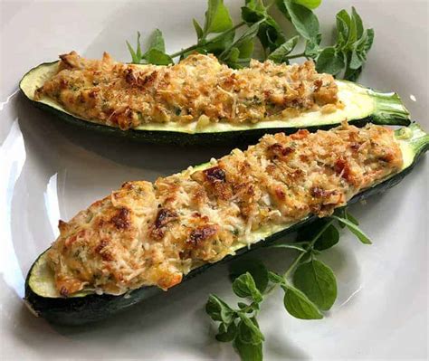 Herbed Ricotta Stuffed Zucchini Bonicelli Cooking Club