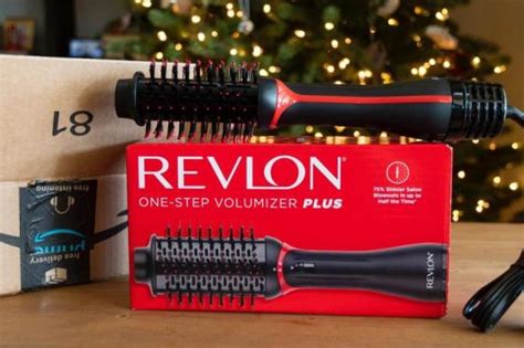 REVLON One Step Volumizer PLUS Hair Dryer And Hot Air Brush Black Id Buy United