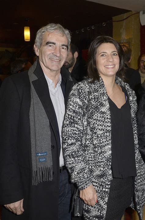 Photo Raymond Domenech Et Sa Compagne Estelle Denis Lors De La