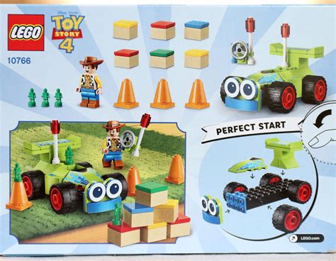 Dan the Pixar Fan: Toy Story 4: Woody & RC LEGO Review (Set 10766)