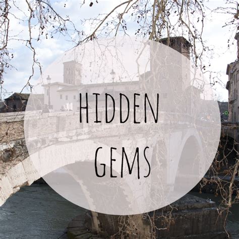 hidden gems walking   tiber island   surroundings