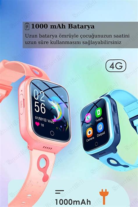 Smartbell Q559 Plus Sim kartlı Akıllı Çocuk Saati Görüntülü Arama Konum