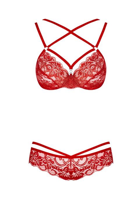 Dessous Set Mit Rosenmuster Dessous Sets Club Hot Fashion Odretto Highheels