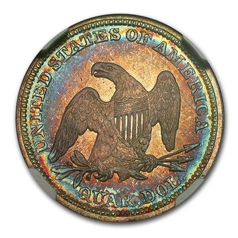 1856 None Phil Seated Liberty Quarter Value Apmex