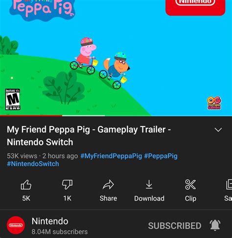 You all see the new Peppa pig game? : r/NintendoMemes