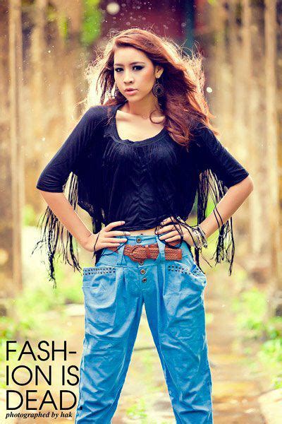 Photo Model Myanmar Hot Model Thandar Bo S Stylish Outdoor Fashion Photos