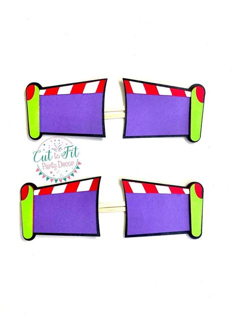 Printable Buzz Lightyear Wings Template