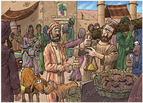 Matthew 25 Parable Of The Talents Scene 02 Talents Invested