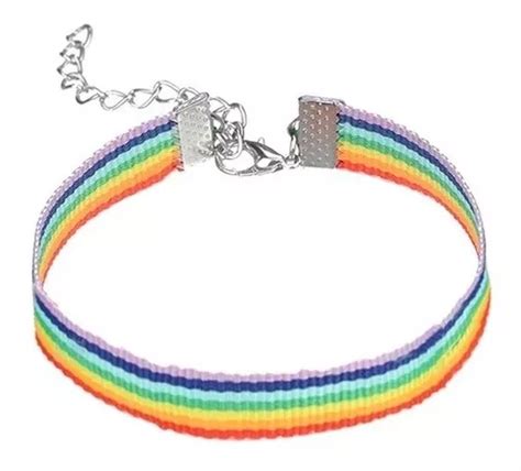 Lgbt Pulsera Correa Arco Ris Lgbt Orgullo Gay Brazalete Meses Sin Intereses
