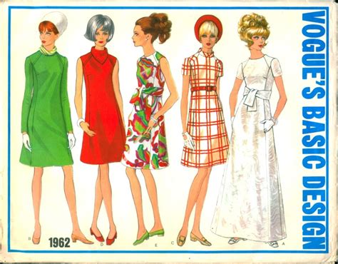 Vogue 1962 Vintage Sewing Patterns Fandom Powered By Wikia