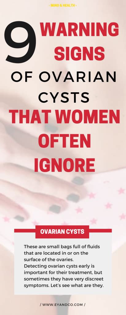 9 Warning Signs Of Ovarian Cysts That Women Often Ignore Ovarian Cyst