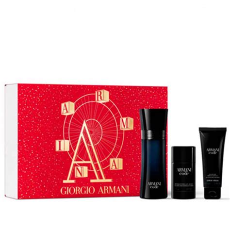 Armani Coffret Armani Code Eau De Toilette 125ml Deo Shower Gel Drest