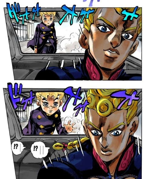 Koichi Hirose E Giorno Giovanna In Vento Aureo By Hirohiko Araki Jojo