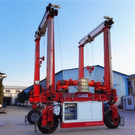 Double Beam Rubber Tyre Gantry Crane Suppliers And Manufacturers China