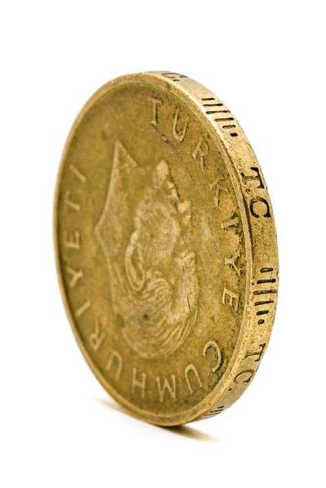 Turkiye Cumhuriyeti 10 Bin Coin Stock Photo Image Of Edge Mint
