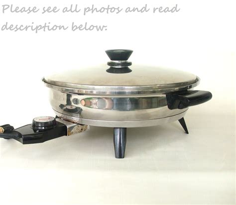 Amway Queen Electric Skillet Frying Pan By Lauraslastditch