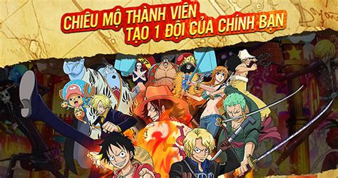 One Piece Đại Chiến - Webgame nhập vai đánh theo lượt tổ đội của VGG