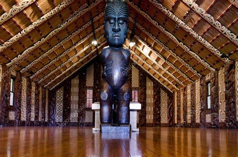 Maori Meeting House Marae Stock Editorial Photo © Lucidwaters 13499109