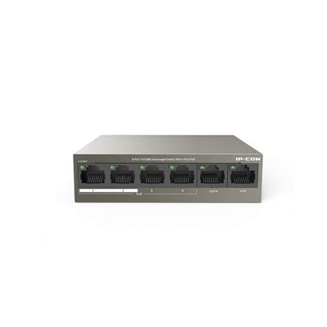 Tenda TEF1106P 4 63W LAN 6 Port 10 100 POE Switch RJ45 Ports 4POE