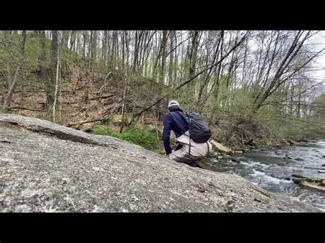 Northern Pa Trout Fishing On A Boulder Pa Trout Season Series