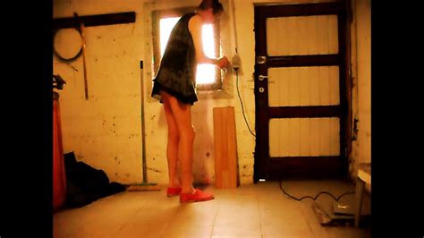 Working In My Cellar With A Nude Ass Suite