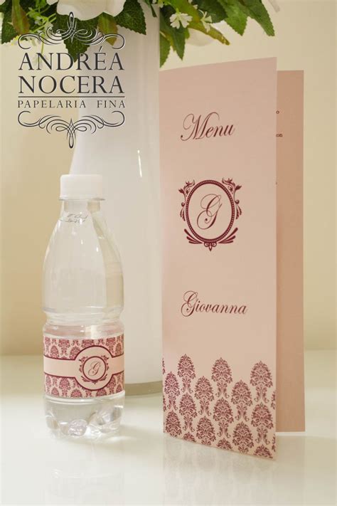 Papelaria Fina Nude Para Festa De Debutante Atelier Andrea Nocera