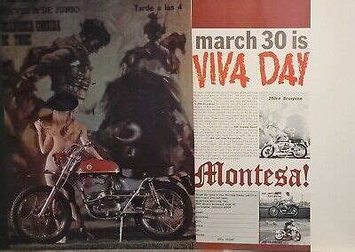 1968 Montesa 250 Scorpion 250 Lacross 250 Impala Original Motorcycle