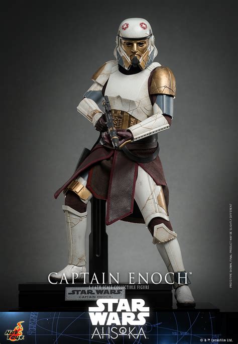 Star Wars Ahsoka Captain Enoch And Night Trooper Figures By Hot Toys The Toyark News