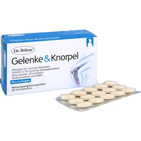 DR BÖHM Gelenk Knorpel Filmtabletten 60 St Gelenkprobleme