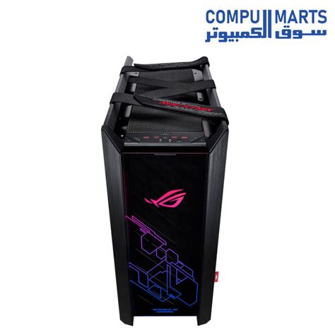 كيس Asus Rog Strix Helios White Edition متوافقة مع اللوحات الرئيسية At