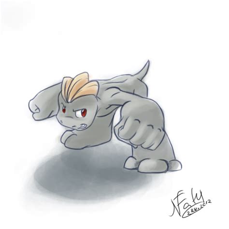 Machop sketch by Natizilda on DeviantArt