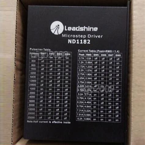 leadshine nddm phase digital stepper motor driver micro