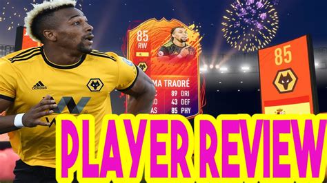 Headliner Adama Traore Player Review Fifa 20 Ultimate Team Youtube