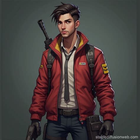 Portrait Of A Pubg Mobile Character Victor Stable Diffusion Online