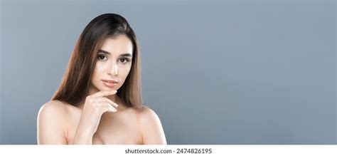 Naked Woman Striking Pose Her Hand Stock Photo Shutterstock