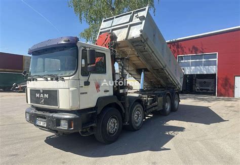 Man Bortmatic Dump Truck For Sale Lithuania Alytus Jm