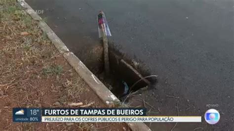 V Deo Nos Primeiros Quatro Meses Do Ano Mais De Tampas De Bueiros