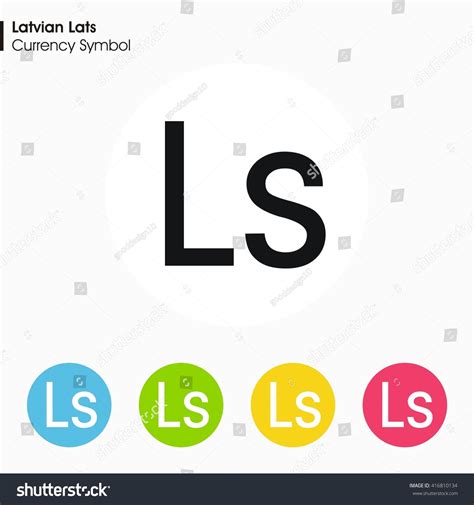 Latvian Lats sign icon.Money symbol. Vector - Royalty Free Stock Vector ...