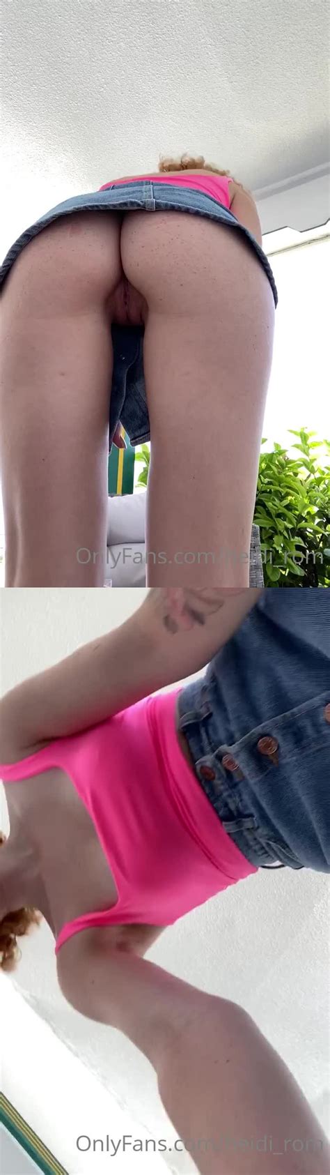 Heidi Rom Showing Her Smooth Pussy In The Bathroom Page Intporn Forums