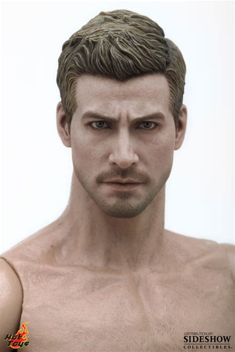 Hot Toys Truetype Male Figure Body Muscular Caucasian Ver Inch Figure Body