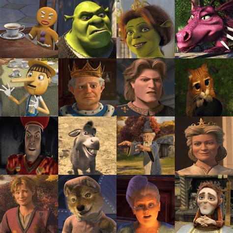 Shrek Character Blitz Quiz - By Thebiguglyalien | Shrek halloween ...