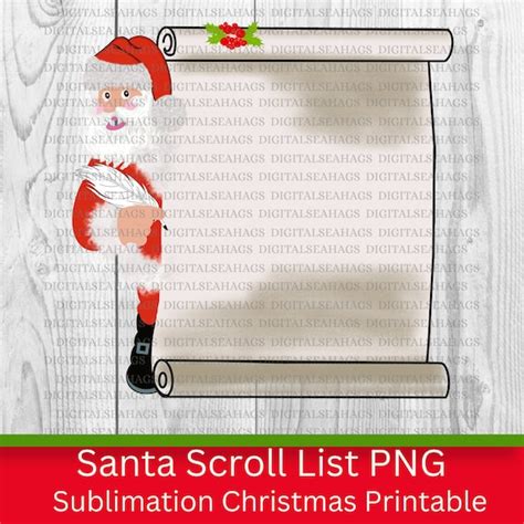 Santa Claus Letterhead Clipart