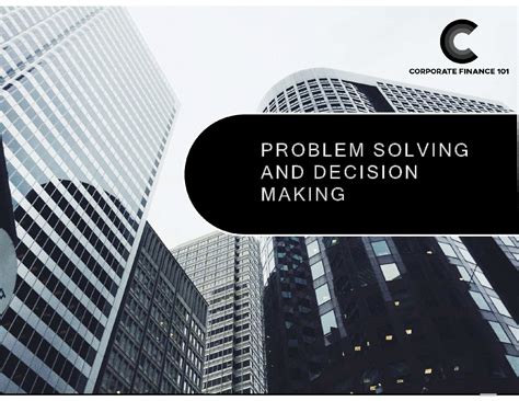 Ppt Problem Solving And Decision Making 32 Slide Ppt Powerpoint