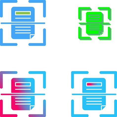 Scan Icon Design 45518938 Vector Art At Vecteezy