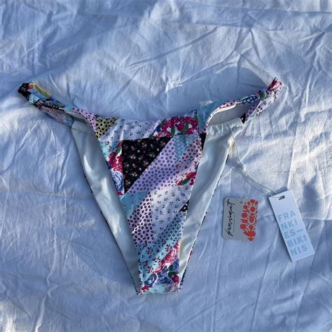 Frankies Bikinis Gabe Bikini Bottoms Size Small Depop