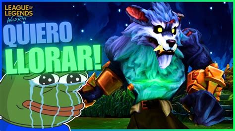 PARTIDA Que Causa IMPOTENCIA Wild Rift YouTube