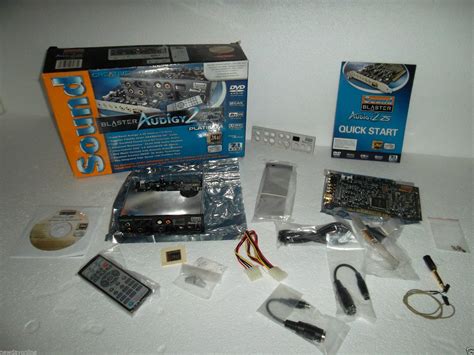 Creative Labs Sound Blaster Audigy2 ZS I/O Hub + PCI Card SB0350 w ...