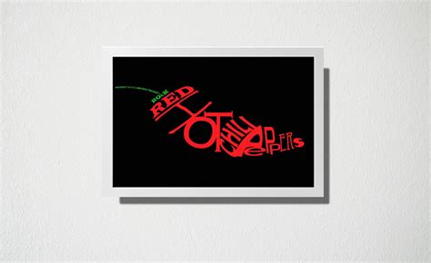 Quadro Red Hot Chili Peppers Pimenta Elo Produtos Especiais