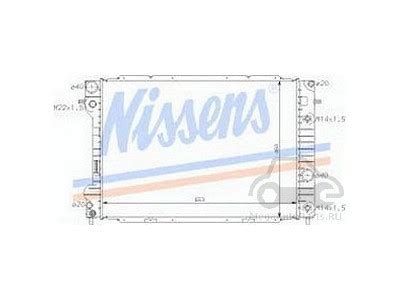 Радиатор охлаждения (автомат) (механика) без кондиционера 2.5 ...