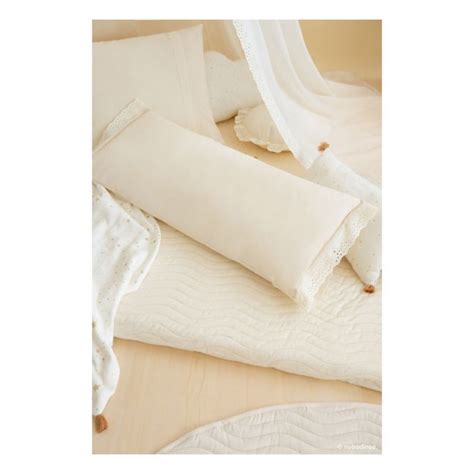 Nobodinoz Jazz Organic Cotton Cushion Nude Smallable